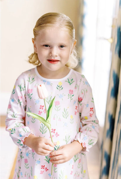 The Proper Peony English Garden Long Sleeve Dress