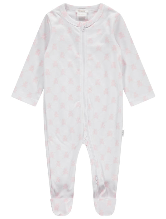 Pimalu Teddy Bear Footie-Pink