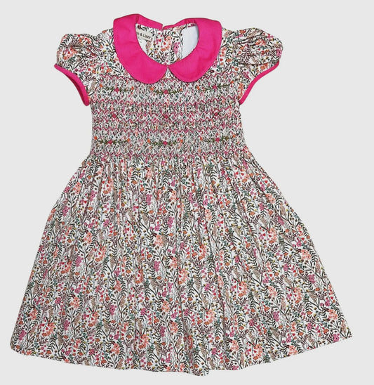 Marco and Lizzy Amy Handsmocked Classic Dress