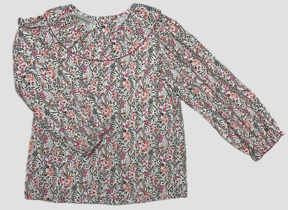 Marco and Lizzy Amy Floral Cotton Blouse