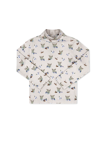 Lullaby Set Tiny Tot Turtleneck- Quacky Adventure