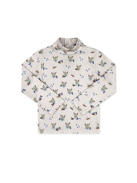 Lullaby Set Tiny Tot Turtleneck- Quacky Adventure