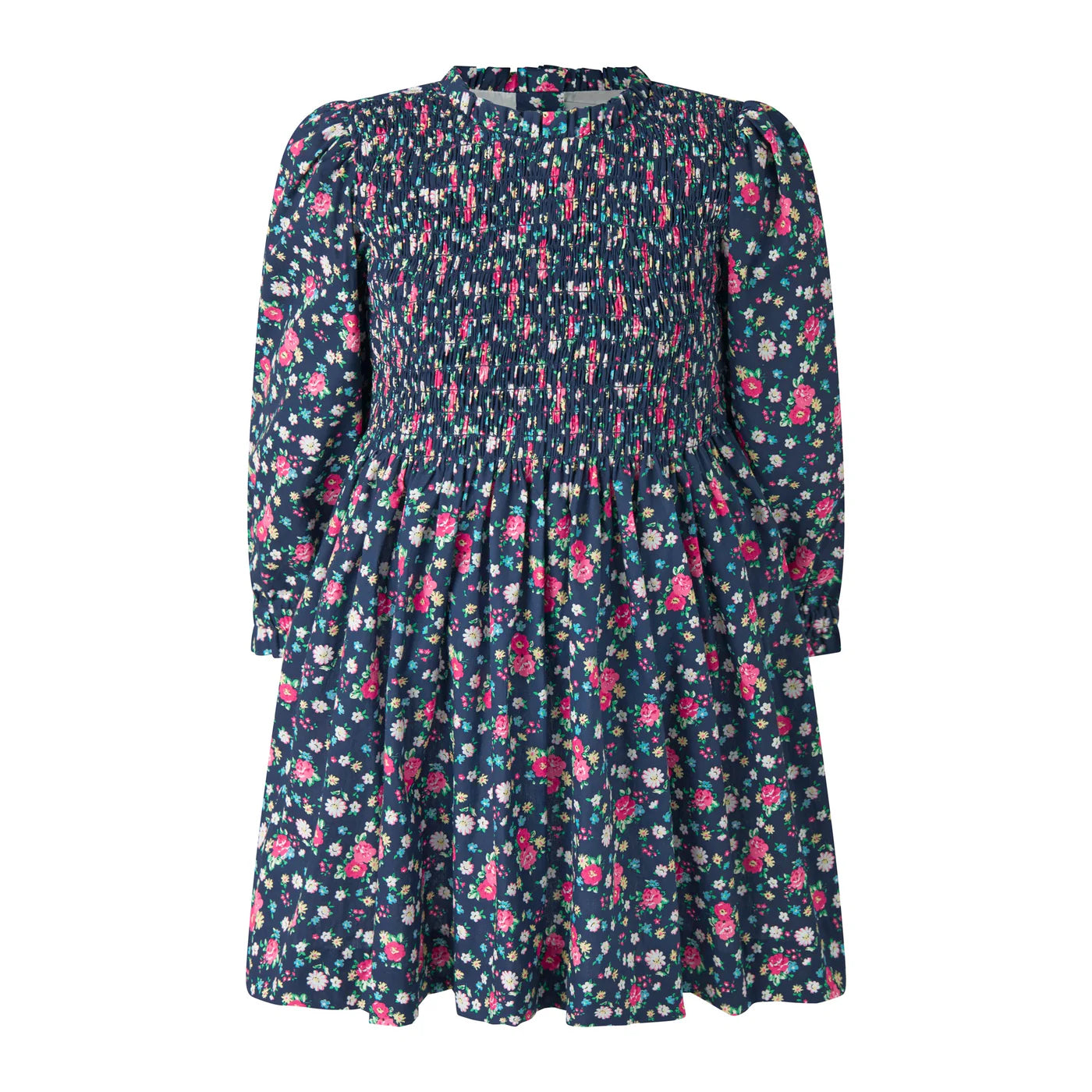 Rachel Riley Ditsy Floral Ruched Dress