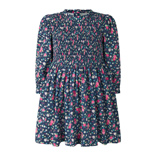 Rachel Riley Ditsy Floral Ruched Dress