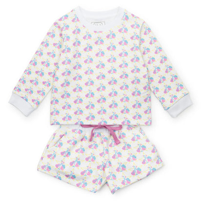 Lila and Hayes Stella Girl's Sweatshirt Set- Music Superstar