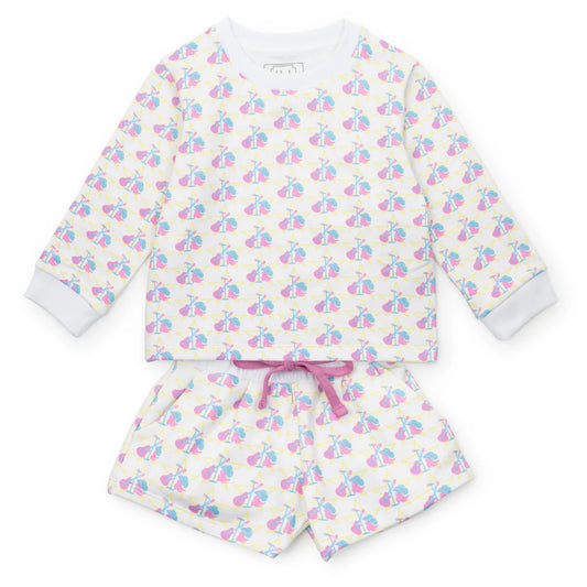 Lila and Hayes Stella Girl's Sweatshirt Set- Music Superstar