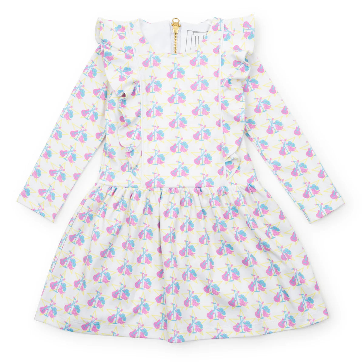 Lila and Hayes Olivia Girl's Dress- Music Superstar