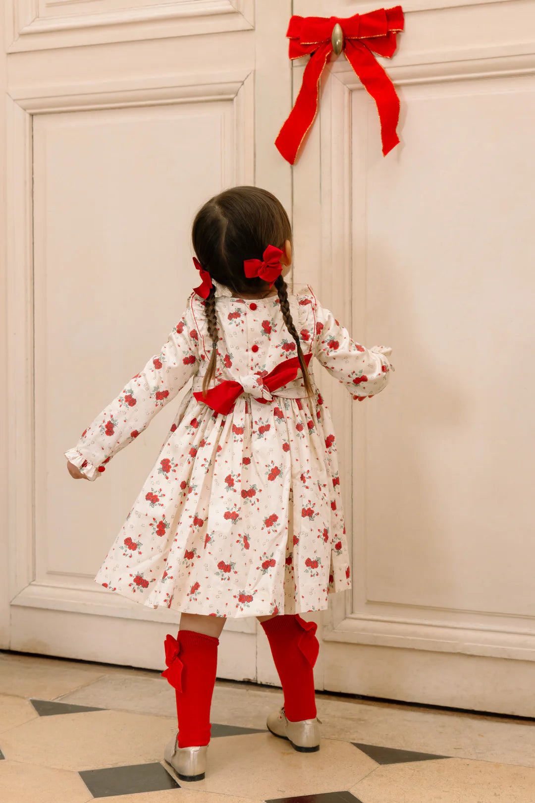 Antoinette Paris Anastasia Christmas Floral Dress