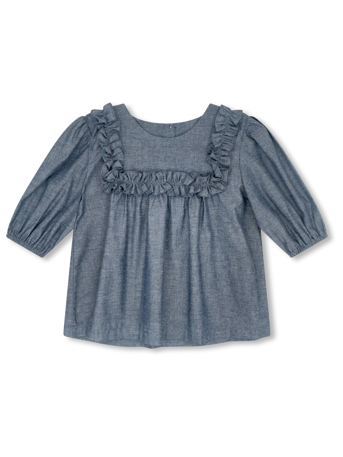 SET Proper Brynlee Blouse- Denim