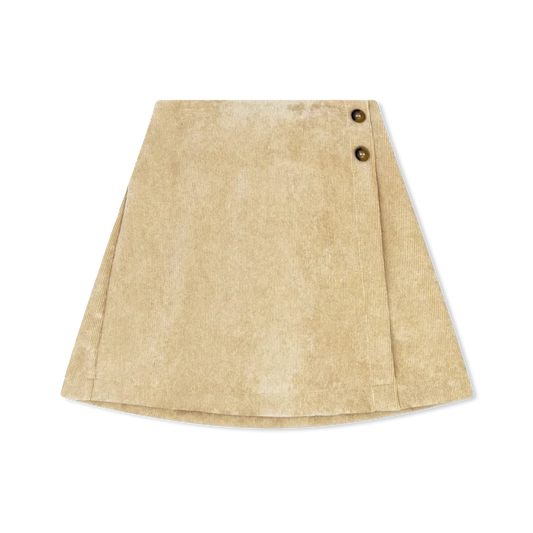 SET Proper Julia Skirt- Khaki Corduroy
