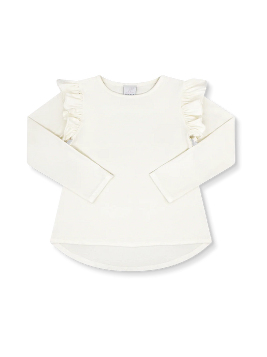 SET Proper Elizabeth Blouse- Long Sleeve Charlotte Cream