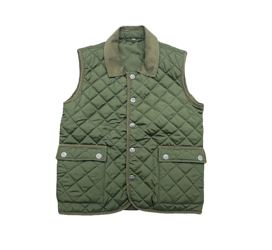 Saltwater Boys Derby Field Vest- Green