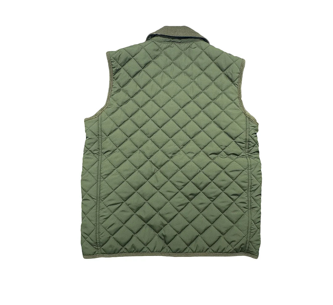 Saltwater Boys Derby Field Vest- Green