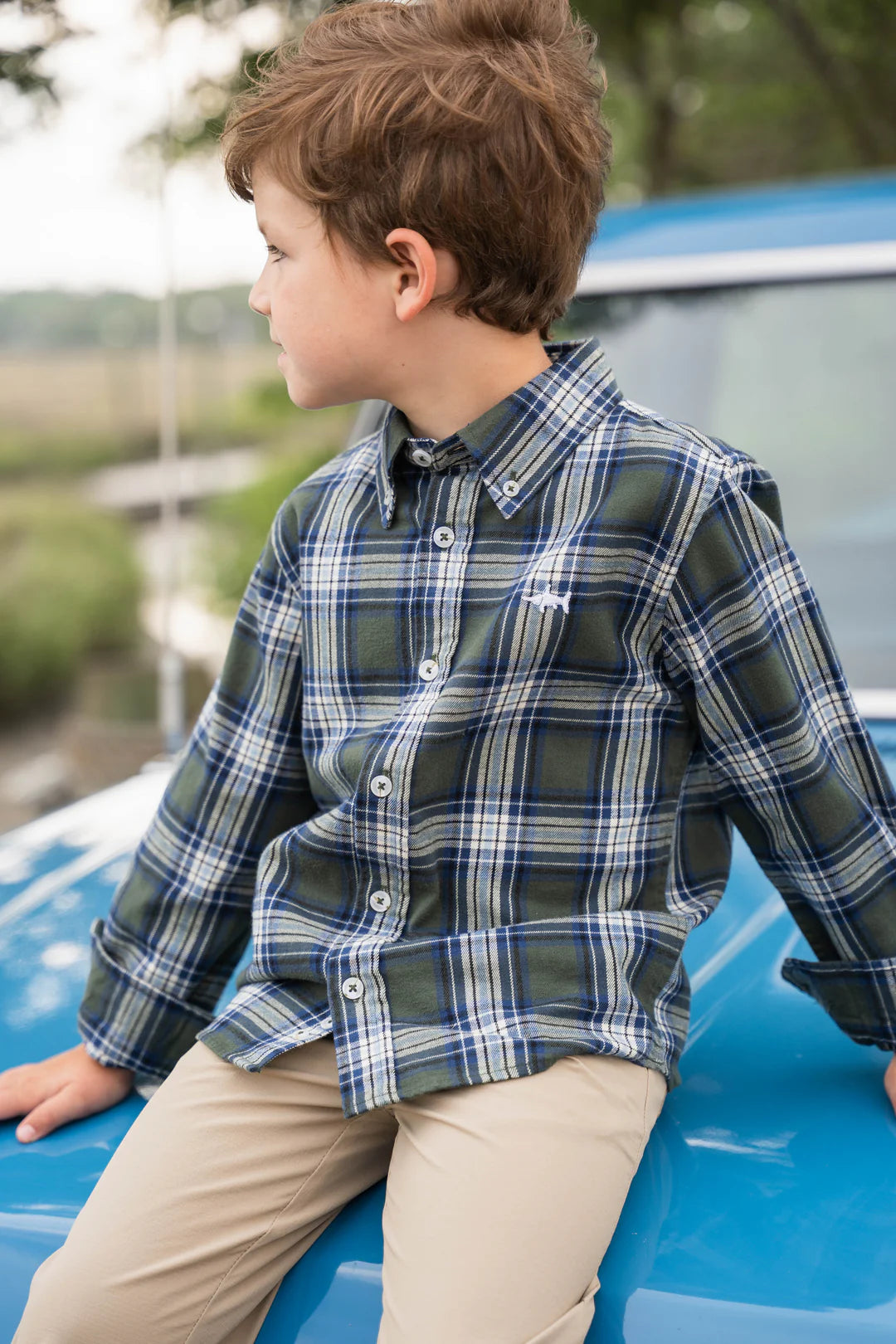 Saltwater Boys Folly Island Flannel Shirt