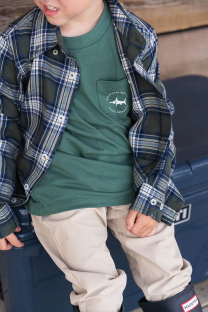 Saltwater Boys Folly Island Flannel Shirt