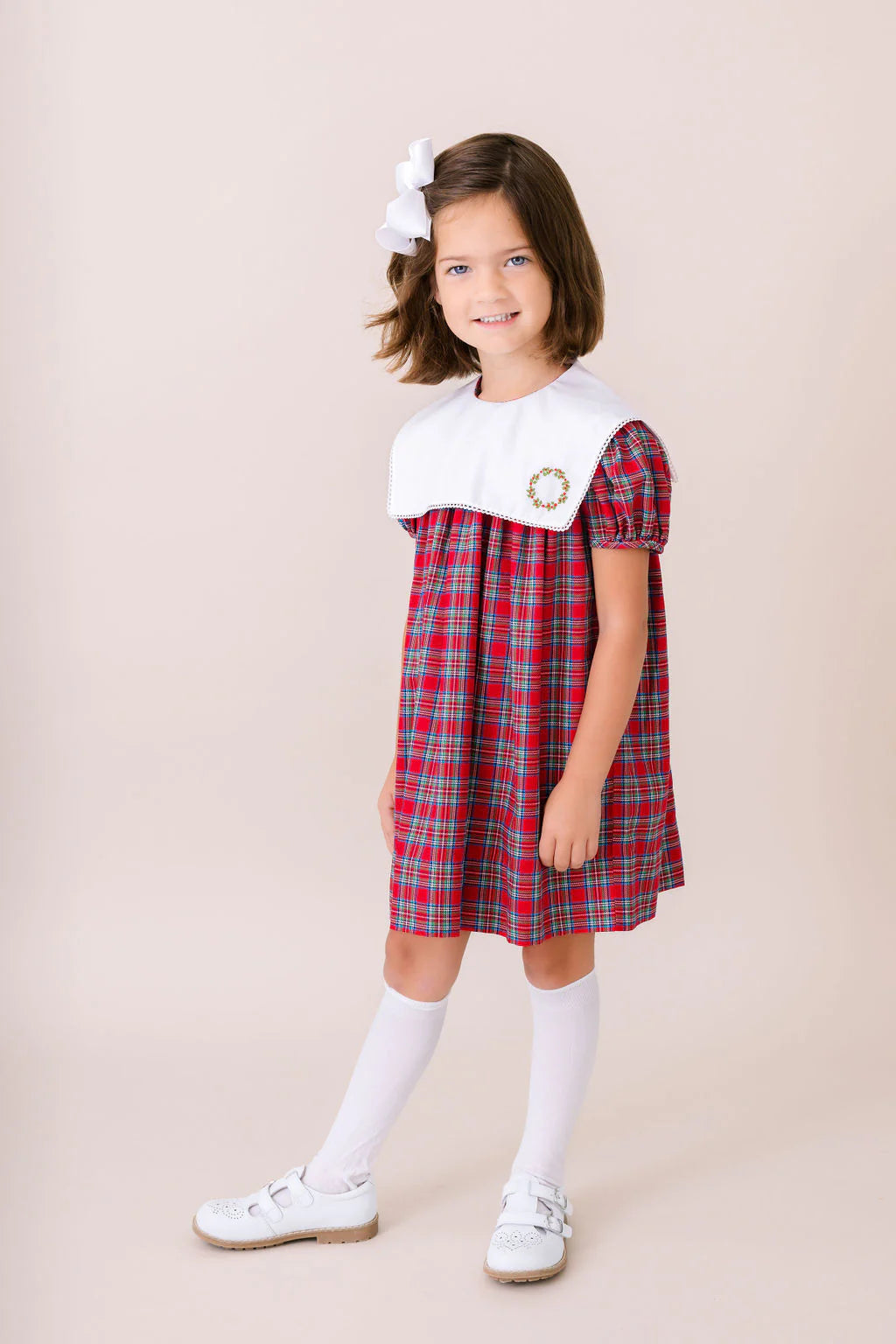 Lullaby Set Hope Chest Dress- Woodstock Plaid