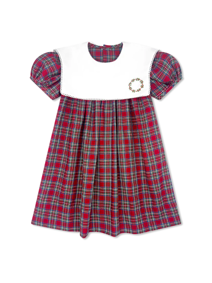 Lullaby Set Hope Chest Dress- Woodstock Plaid