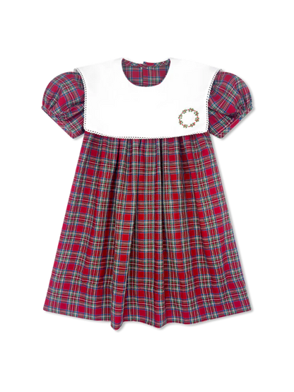 Lullaby Set Hope Chest Dress- Woodstock Plaid