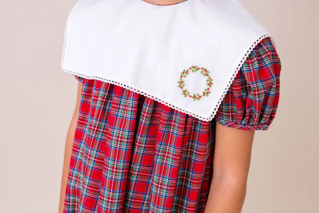 Lullaby Set Hope Chest Dress- Woodstock Plaid