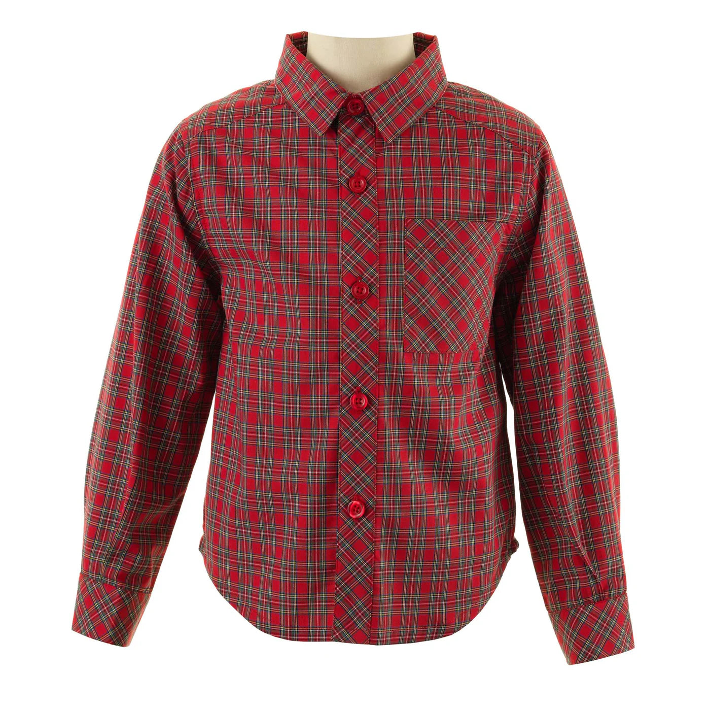 Rachel Riley Red Tartan Shirt