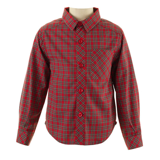Rachel Riley Red Tartan Shirt