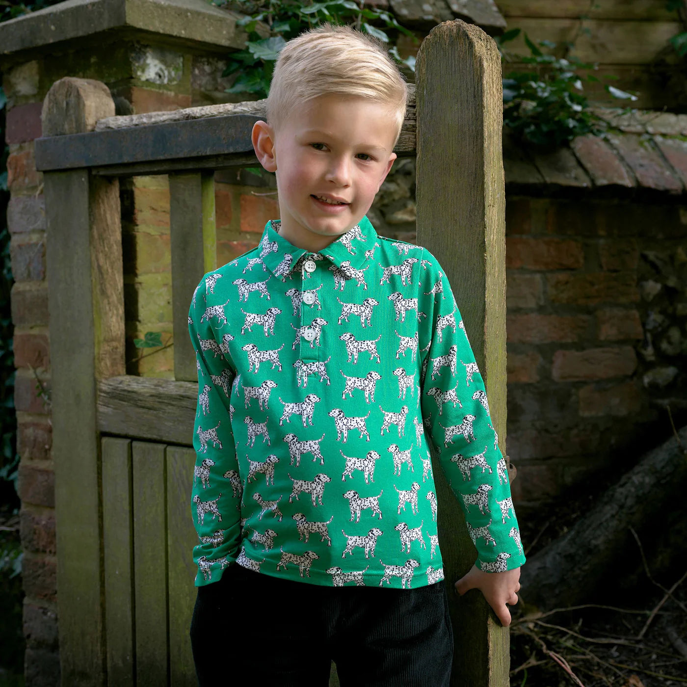 Rachel Riley Dalmation Polo Shirt