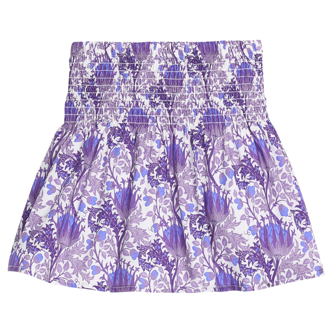 BISBY Shirred Circle Skirt- Concord Floral