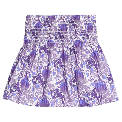 BISBY Shirred Circle Skirt- Concord Floral