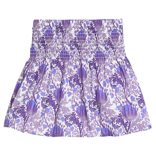 BISBY Shirred Circle Skirt- Concord Floral