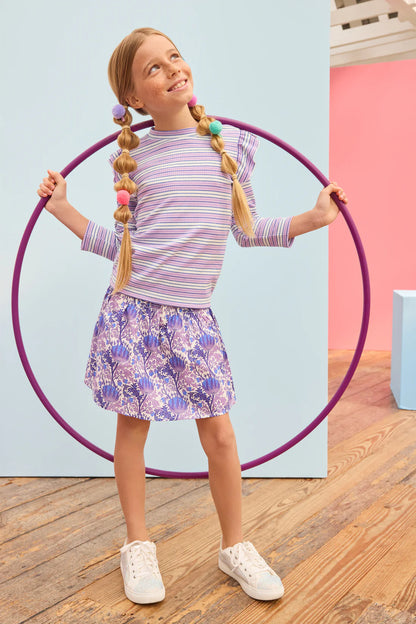 BISBY Sadie Top- Concord Stripe