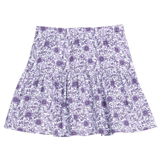 BISBY Sally Skort- Lavendar Vine Floral