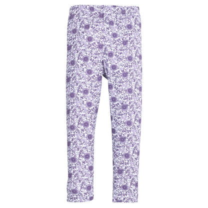 BISBY Leggings- Lavender Vine Floral
