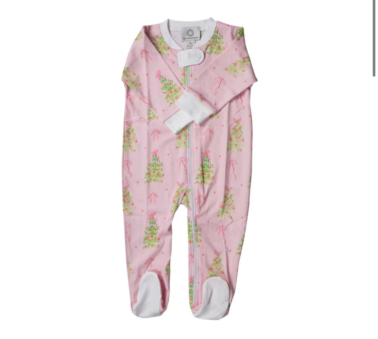The Proper Peony Pink Tinsel Footie