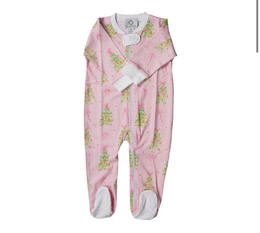 The Proper Peony Pink Tinsel Footie