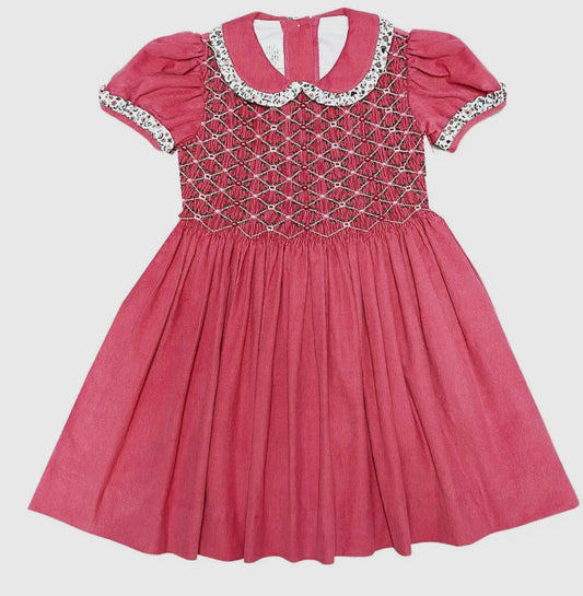 Marco and Lizzy Handsmocked Isabella Dress