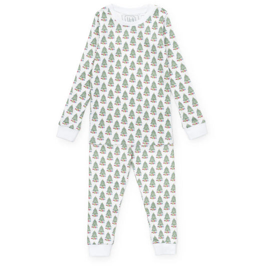 Lila and Hayes Grayson Pajama Set- Under the Christmas Tree