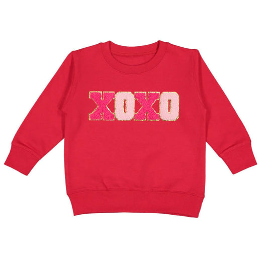 Sweet Wink XOXO Patch Valentine's Day Sweatshirt