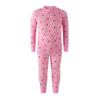 Rachel Riley Floral Heart Pajamas