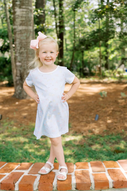 Lullaby Set Faith Dress- Spring Time Blooms