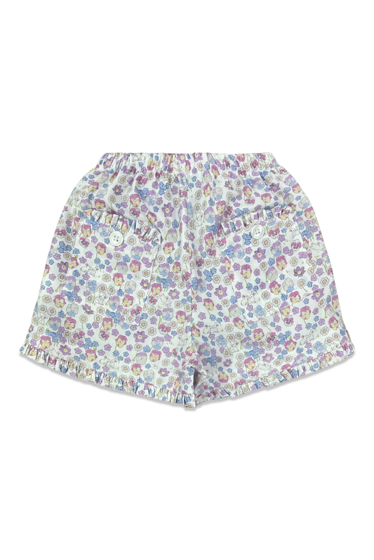 Percy and Tyne Pansy Floral Pocket Shorts