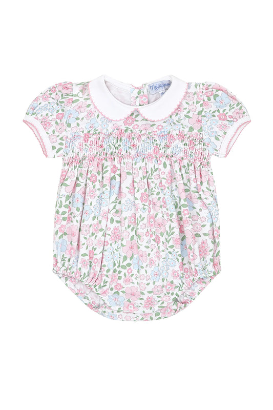 Nella Pima Signature English Garden Smocked Bubble