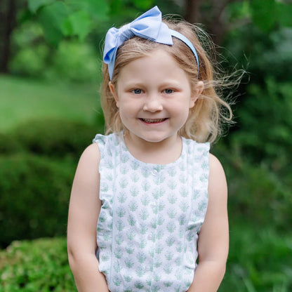 Lila and Hayes Pima Cottom Romper- Primrose Proper