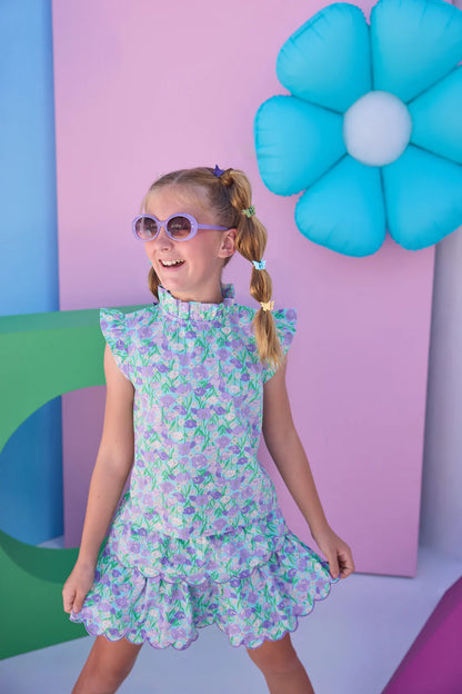 BISBY Two Tiered Skort- Tillies Tulips