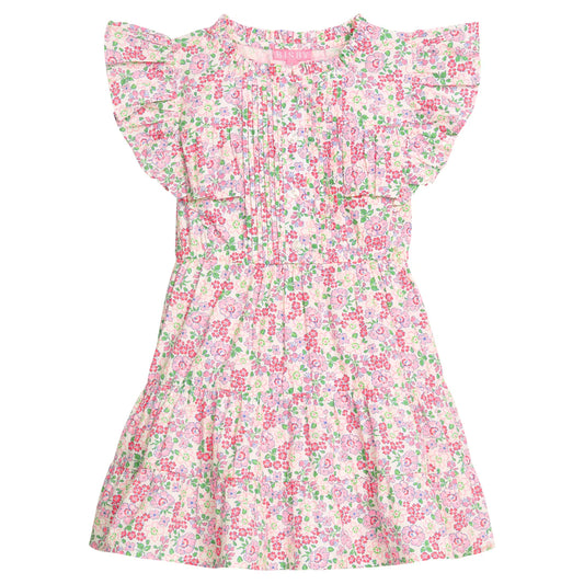 BISBY Rodeo Dress- Pink Bloomsbury Blossoms