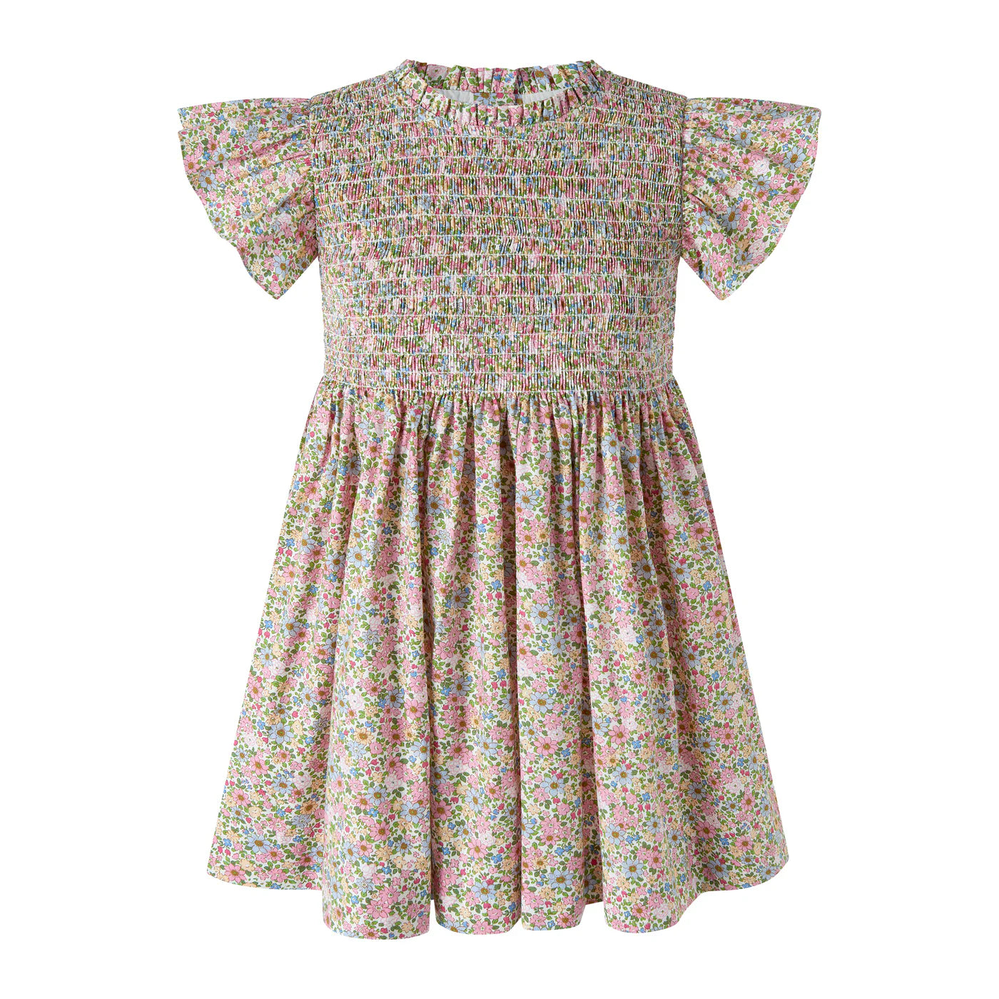 Rachel Riley Floral Ruched Dress