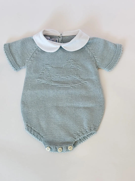 Mi Lucero Rocking Horse Bubble- Blue