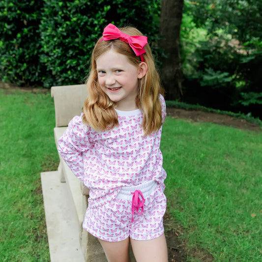 Lila and Hayes Stella Short Set- Cartie Butterfly