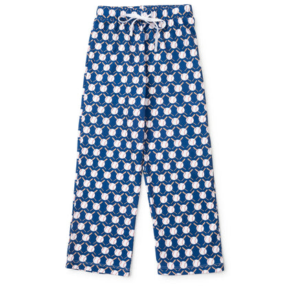 Lila and Hayes Beckett Hang Out Pant- Baseball