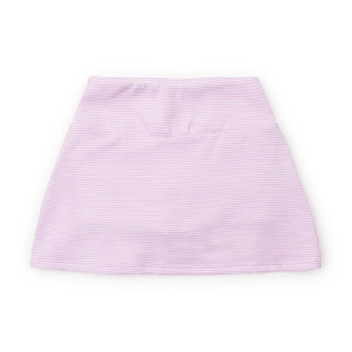 Lila and Hayes Margot Performance Skort- Pink Stripes