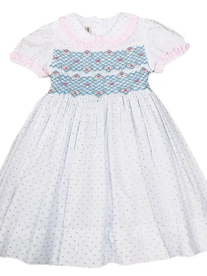 Marco and Lizzy Sweet Spring Smocked Dress